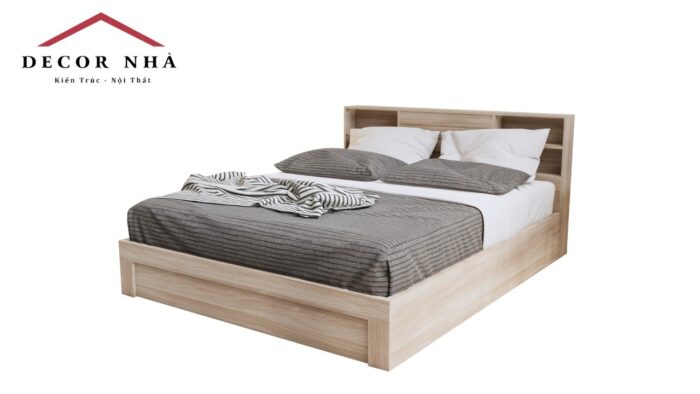 Giường Ngủ Gỗ Công Nghiệp MDF 1m8