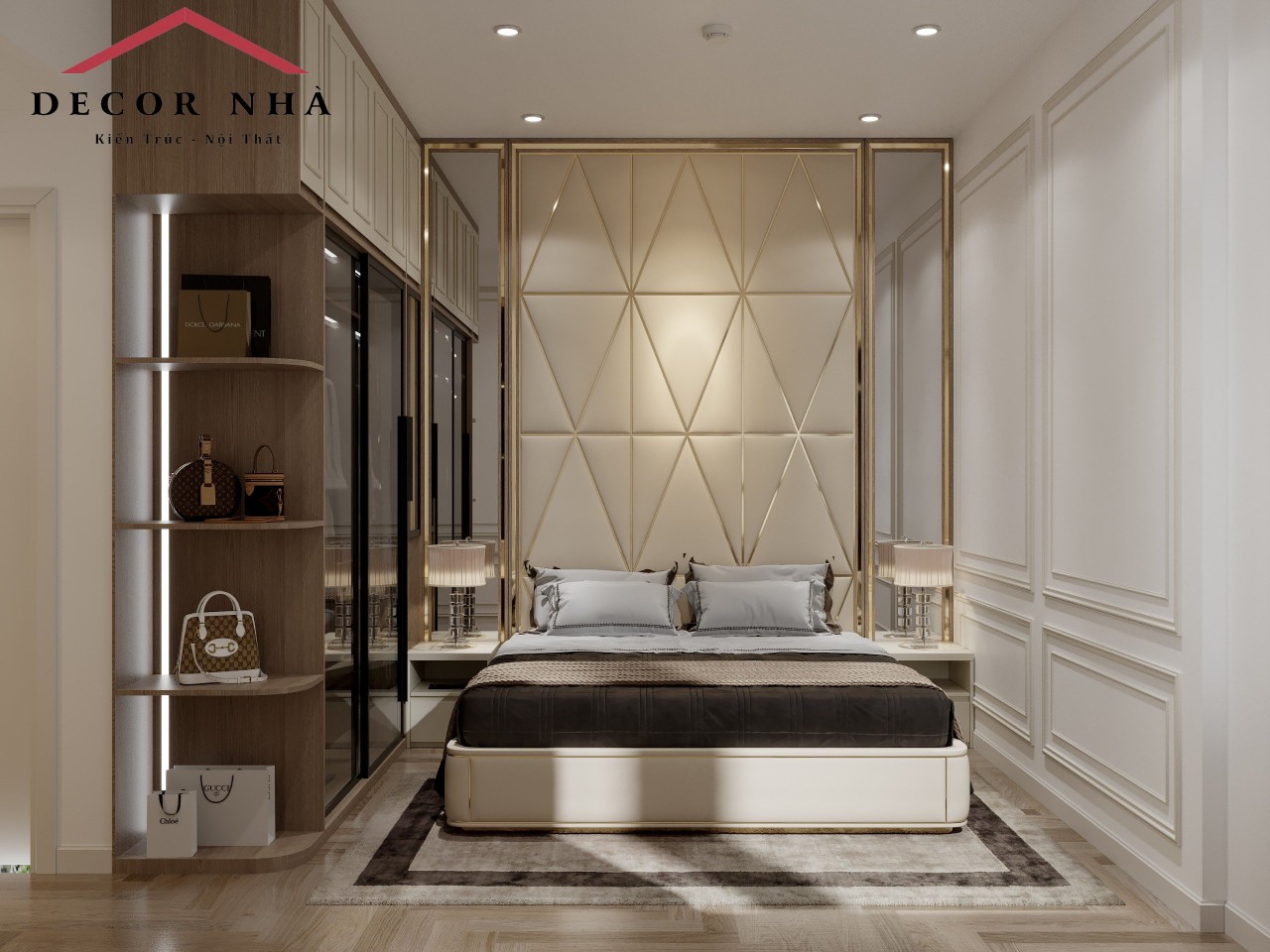  Phòng Ngủ phong cách Neoclassic: Tinh Tế và Trang Nhã