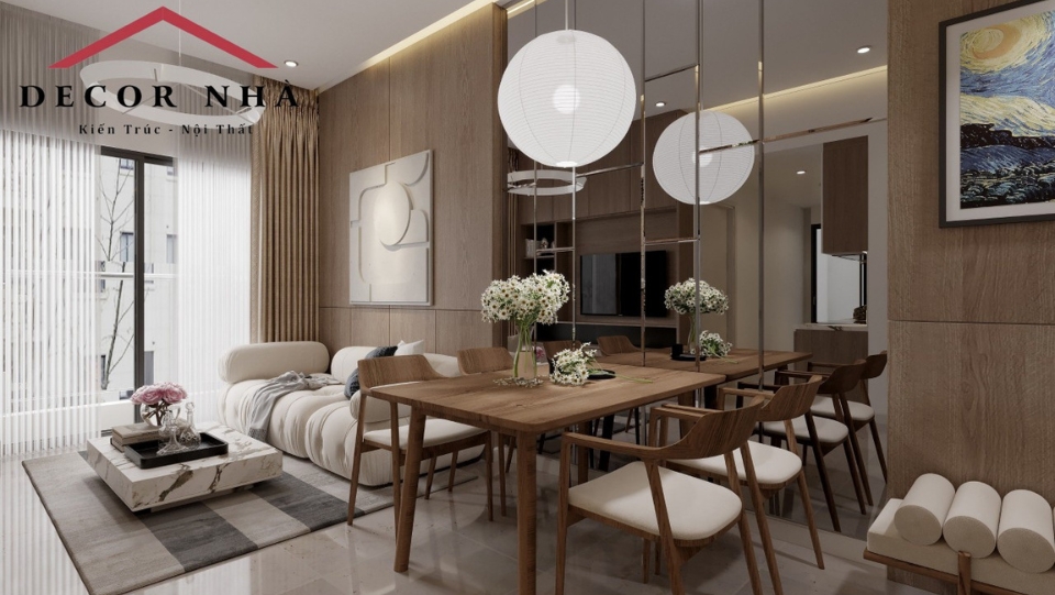 Thiết kế nội thất phòng khách
