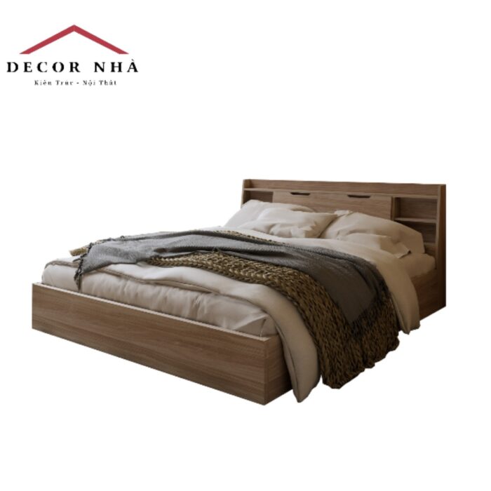 Giường Ngủ Gỗ MDF TPD01 - Ảnh 3