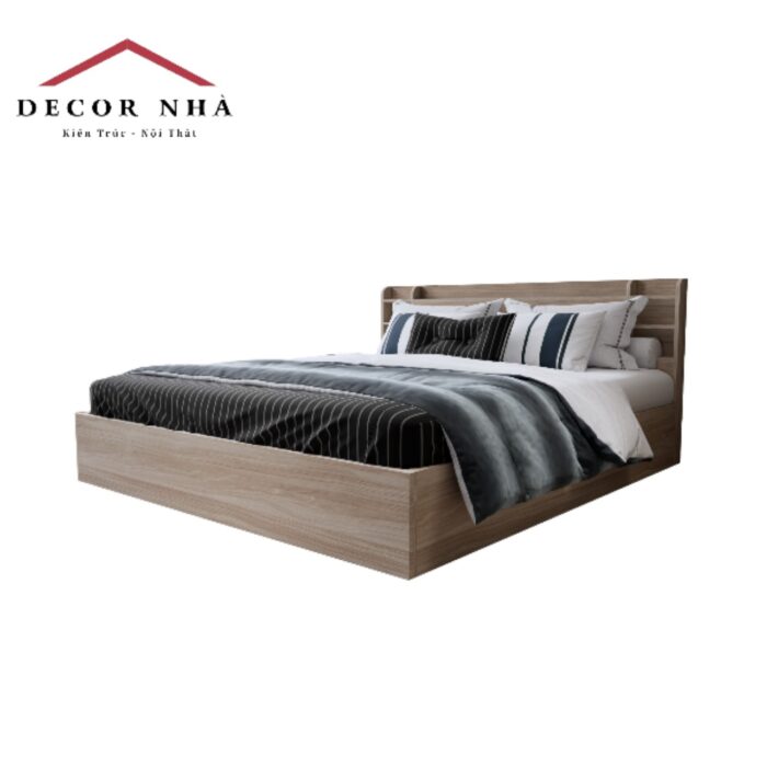 Giường Ngủ Gỗ MDF TPD01 - Ảnh 4