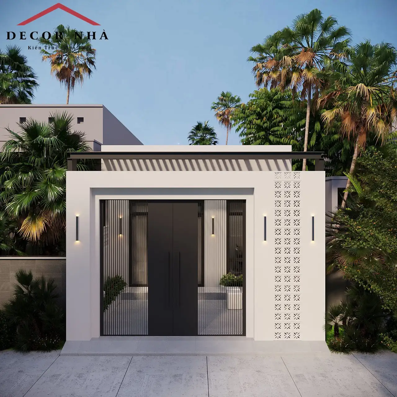 Thiết kế dự án nhà vườn