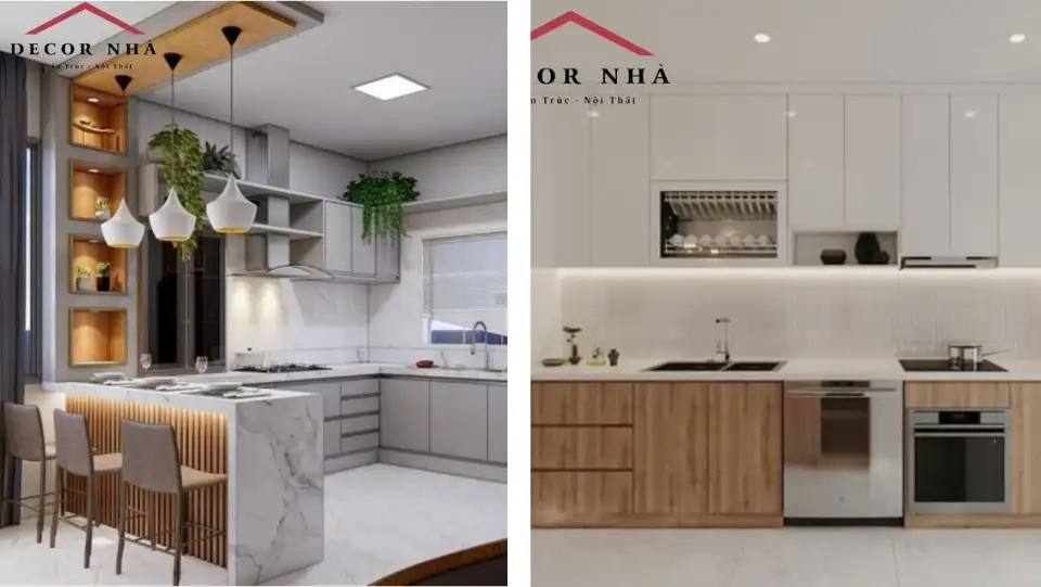 Thiết kế nội thất phòng bếp