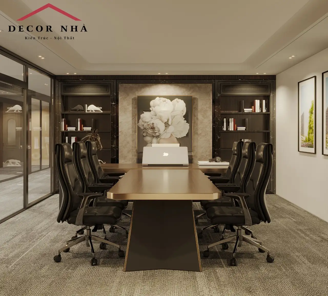 Thiết kế nội thất dự án văn phòng