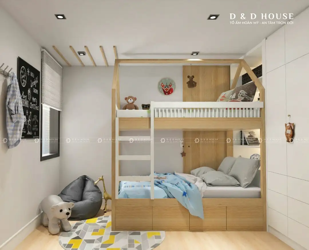 Tông Trắng: Lựa Chọn Hoàn Hảo Cho Thiết Kế Phòng Ngủ Đầy Tinh Tế Của Bé