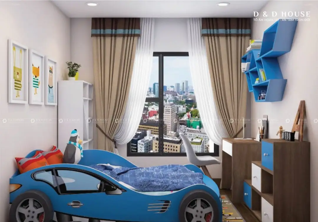 Thiết kế nội thất phòng ngủ cho bé