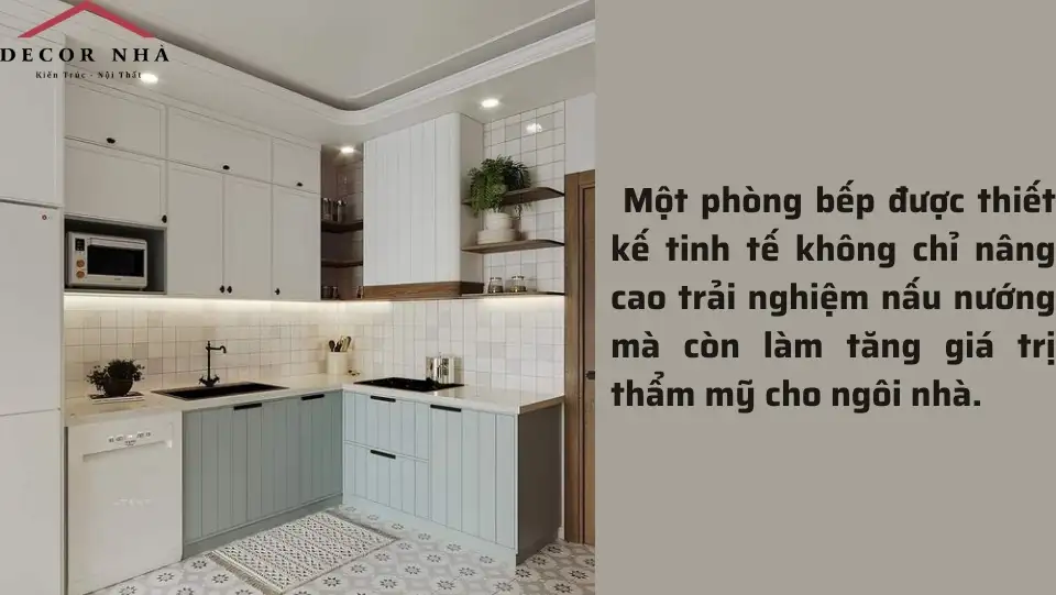 Thiết kế nội thất phòng bếp