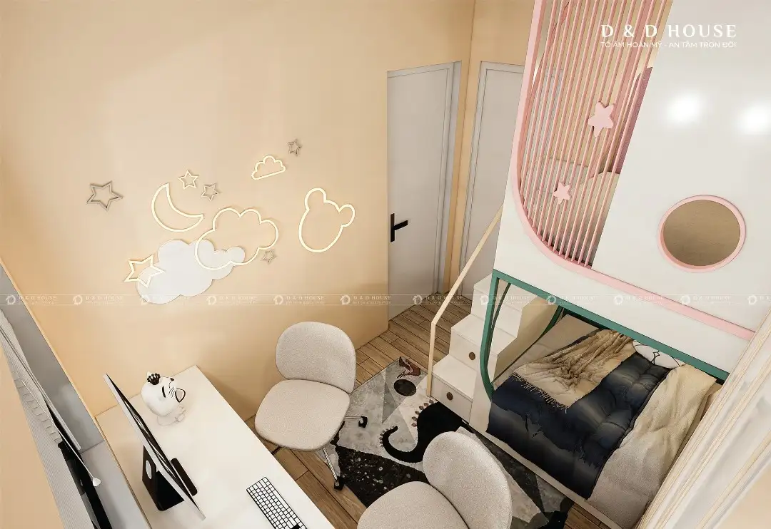 Kiến tạo tác phẩm nghệ thuật với không gian ngủ hiện đại, tiện ích