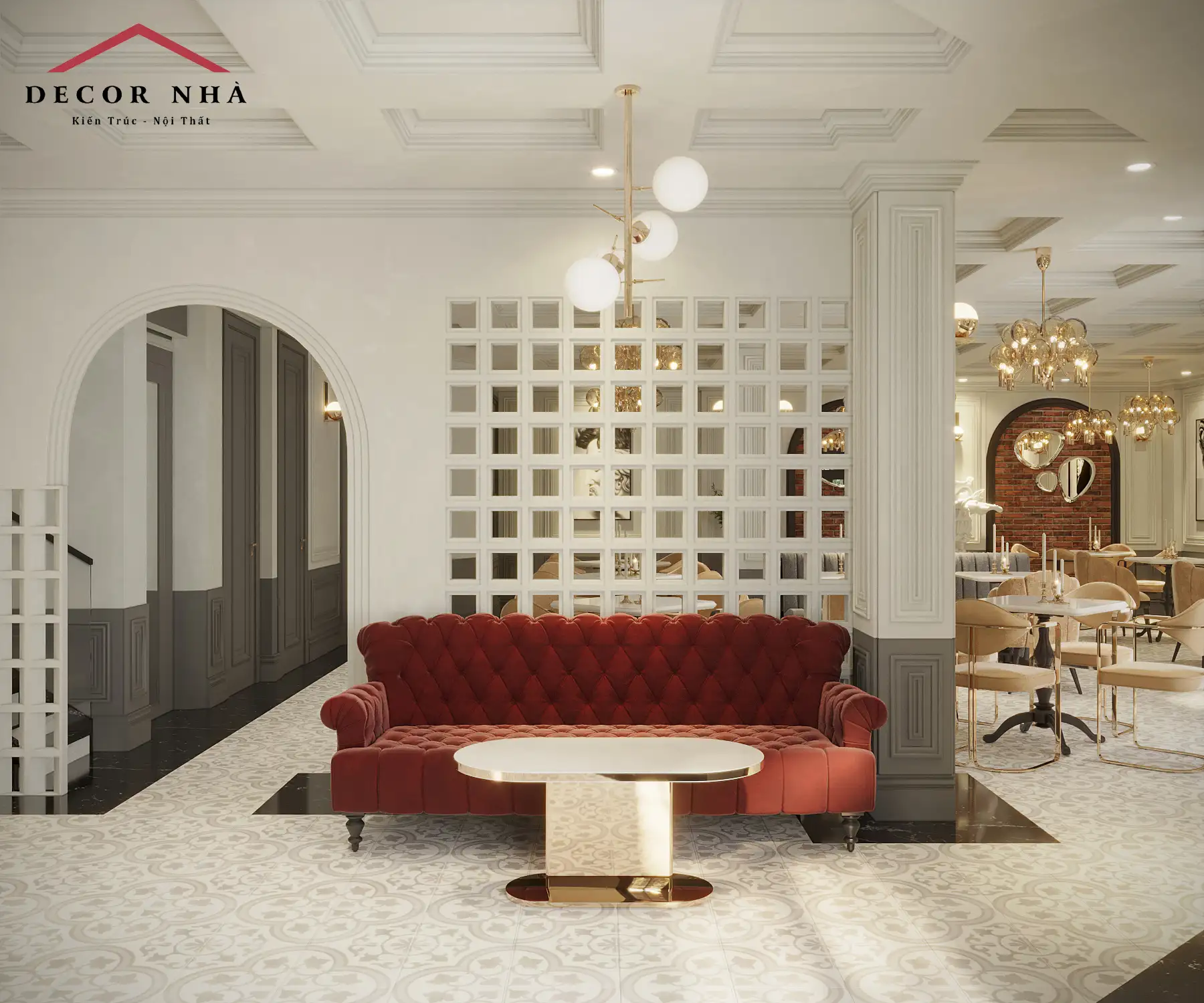 Khu vực đón tiếp khách