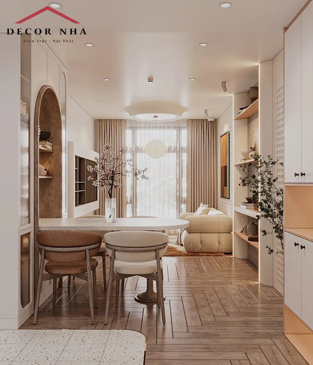 Nguyên tắc thiết kế nội thất phong cách Wabi Sabi 