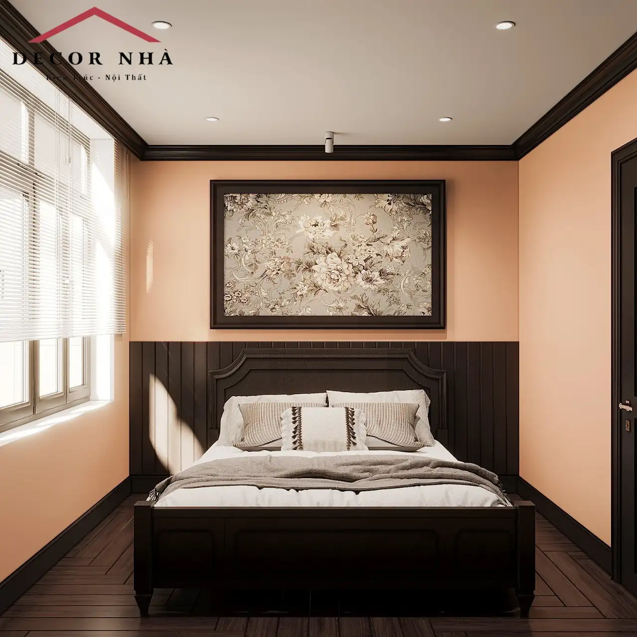 Màu sắc tinh tế kiến tạo không gian ấm cúng và sang trọng 