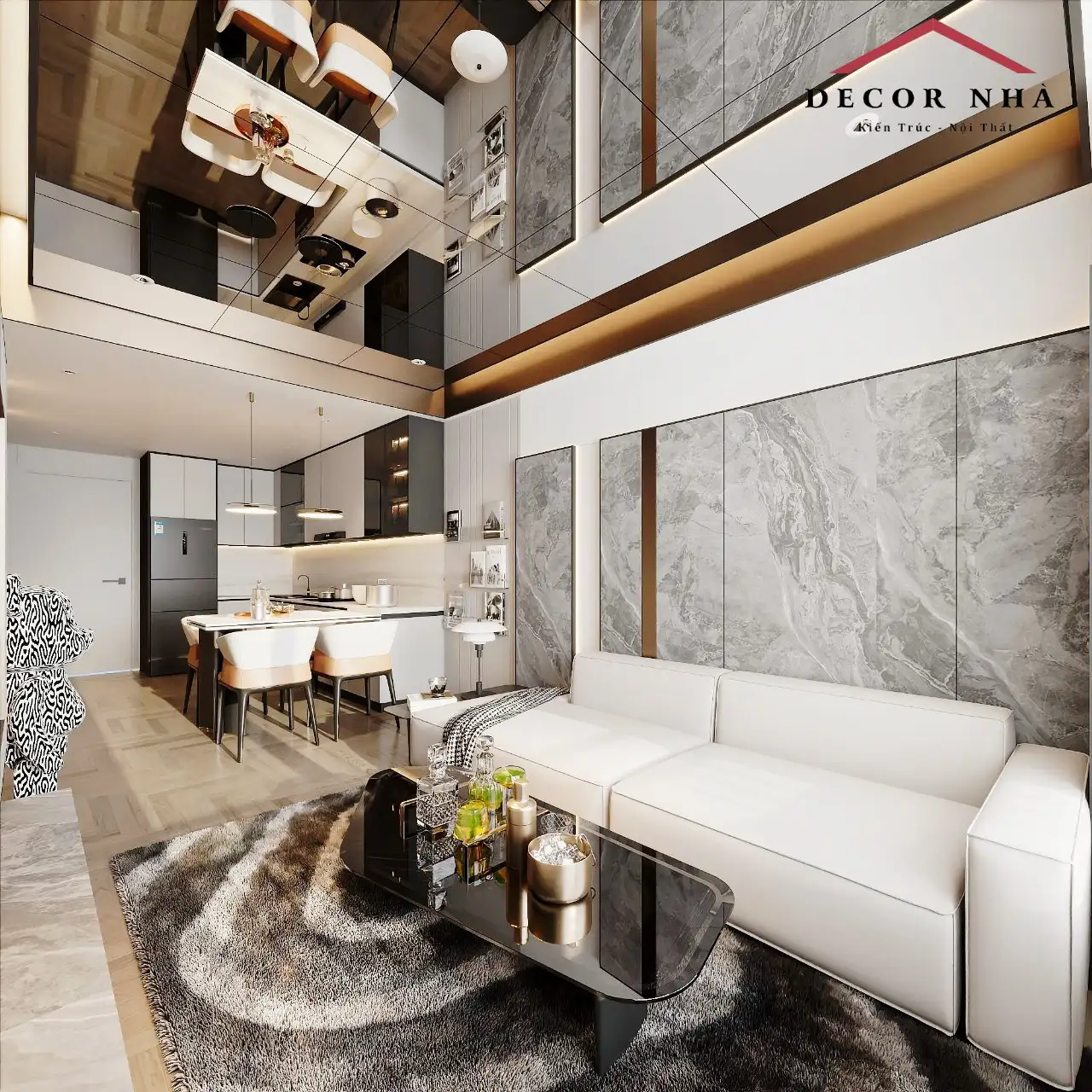 Đẳng cấp và sang trọng với thiết kế nội thất Luxury