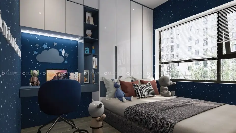 Thiết kế nội thất phòng ngủ cho bé