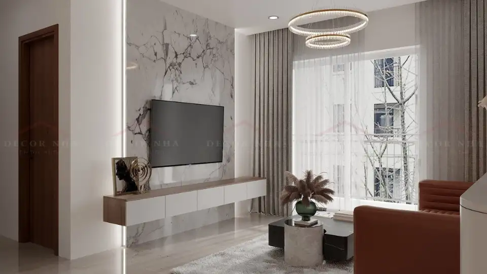 Thiết kế nội thất mang phong cách hiện đại