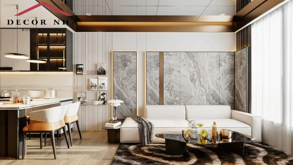 Thiết kế nội thất mang phong cách luxury