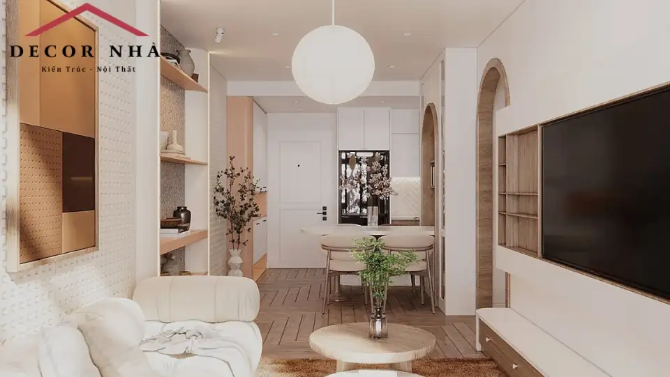 Thiết kế nội thất mang phong cách Wabi sabi