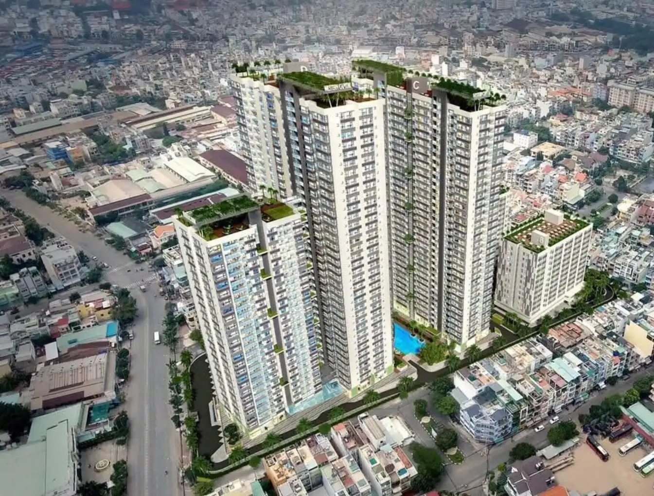 Tổng quan về khu vực của căn hộ westerm quận 6 