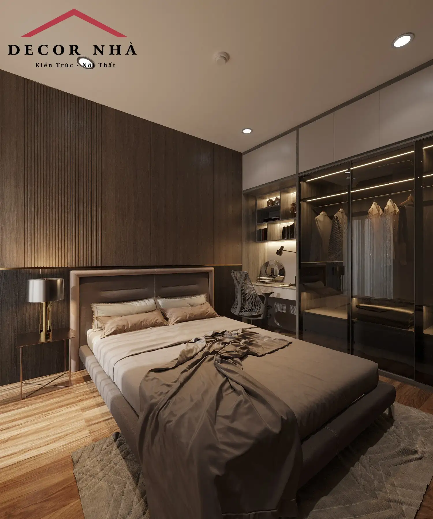 Thiết Kế Phòng Ngủ Hoàn Hảo: Khi Hiện Đại Hòa Quyện Cùng Luxury