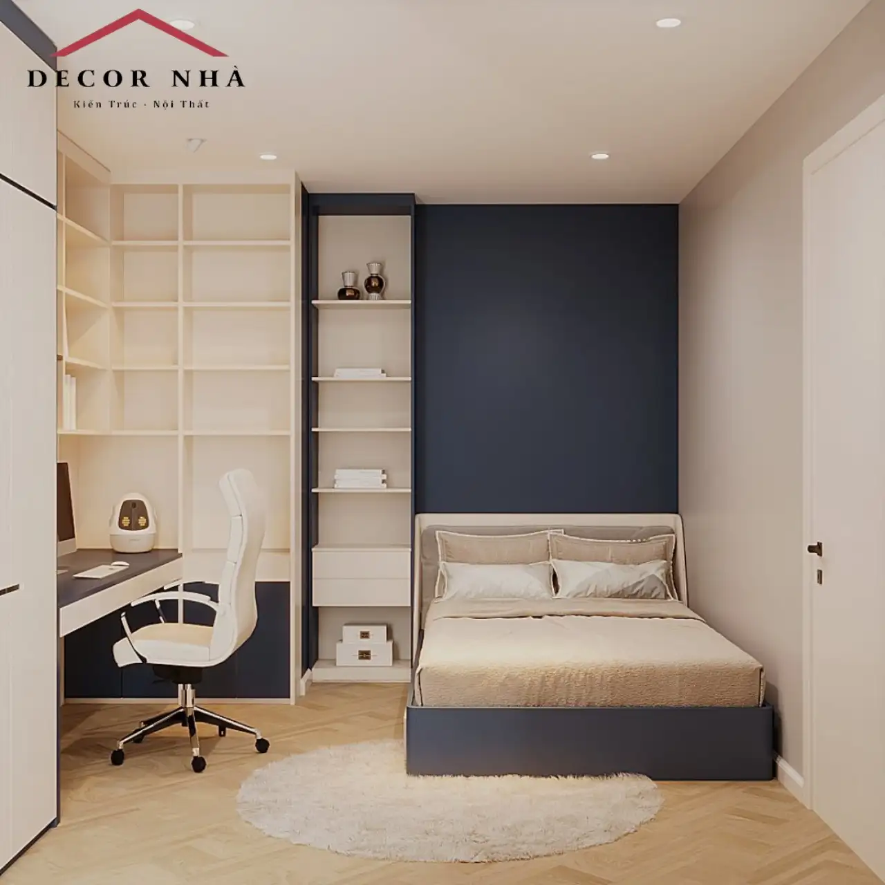 Thiết kế nội thất phòng ngủ mẫu 2