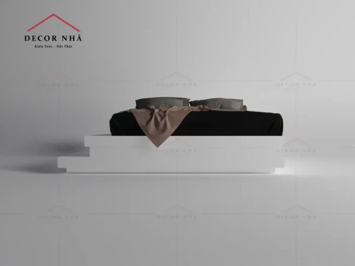 Giường Ngủ Gỗ Công Nghiệp MDF - TPD04