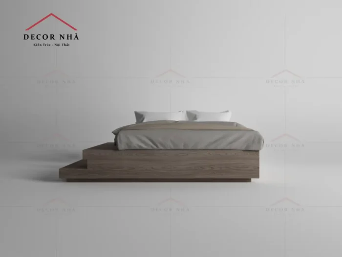 Giường ngủ gỗ công nghiệp MDF - TPD03