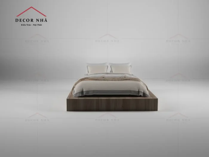 Giường Ngủ Gỗ MDF Giá Rẻ