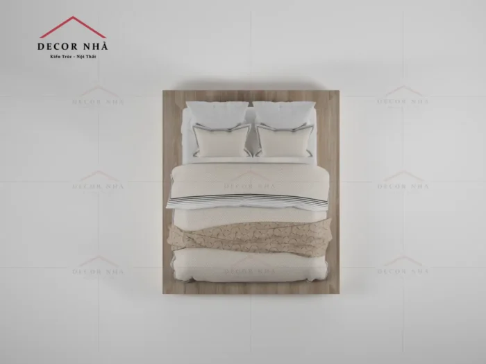 Giường Ngủ Gỗ MDF Giá Rẻ