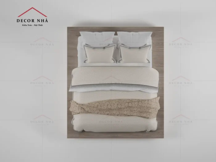 Giường Ngủ Gỗ MDF Giá Rẻ