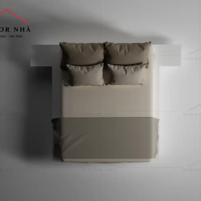 Giường Ngủ Kết Hợp Tủ Đầu Giường