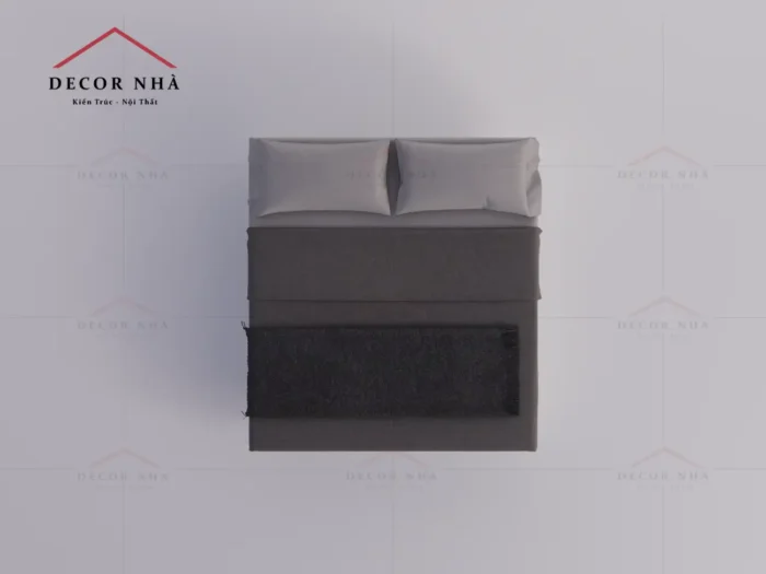 Giường Gỗ Công Nghiệp Với Thiết Kế Sang Trọng - TPD07