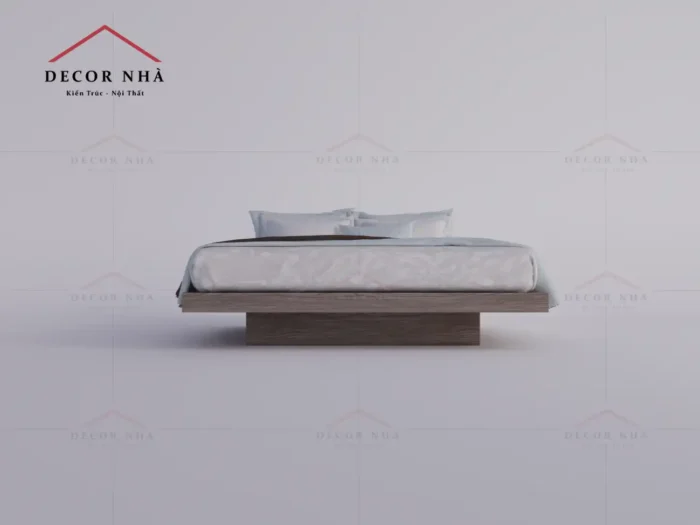 Giường Ngủ Gỗ Với Thiết Kế Đẹp Tinh Tế - TPD06