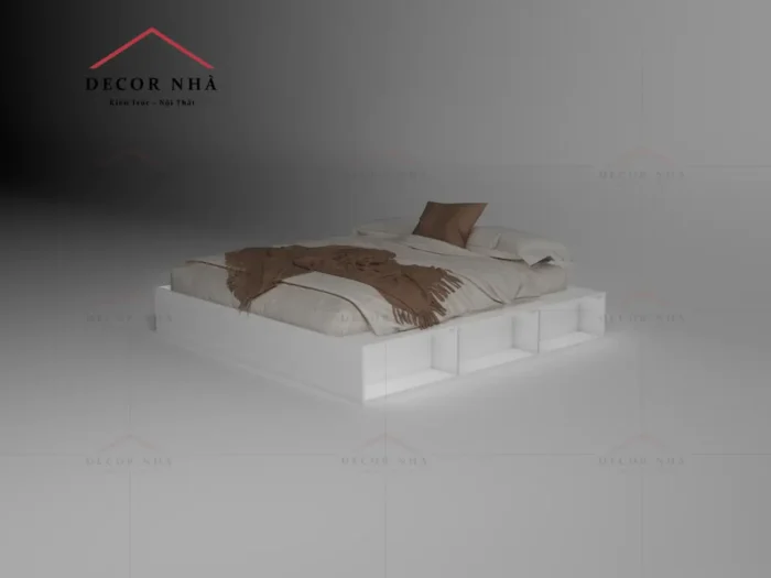 Giường Ngủ Thông Minh Có Ngăn Để Đồ