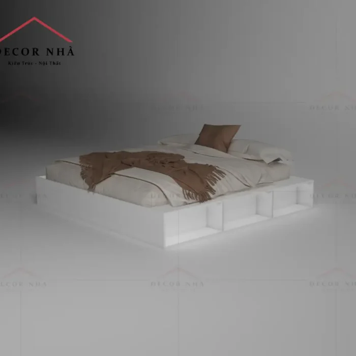 Giường Ngủ Thông Minh Có Ngăn Để Đồ