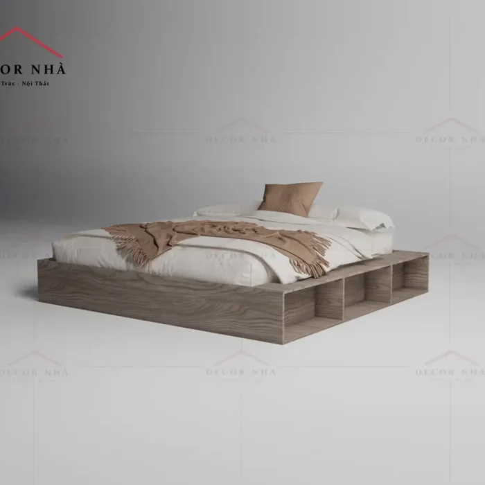Giường Ngủ Hiện Đại Có Hộc Đựng Đồ