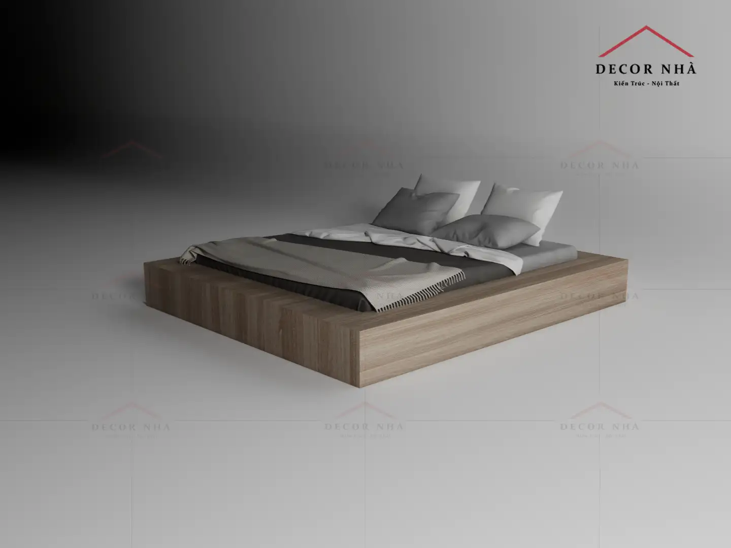Giường Ngủ Gỗ MDF