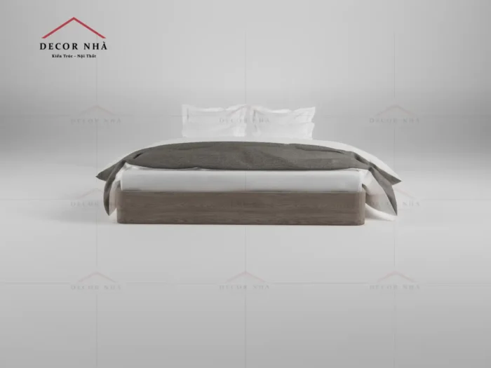 Giường Ngủ Vân Gỗ MDF