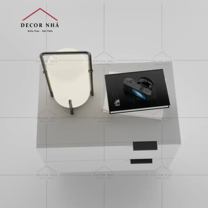 Tủ Đầu Giường 2 Ngăn Kéo - TPD09