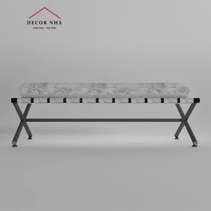 Đôn ghế thiết kế chữ X