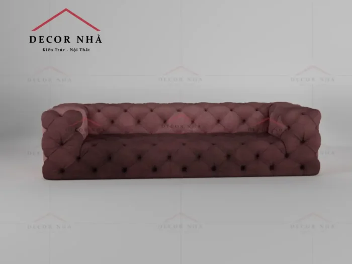 Ghế sofa bọc nỉ đa dạng màu sắc
