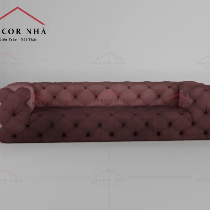 Ghế sofa bọc nỉ đa dạng màu sắc