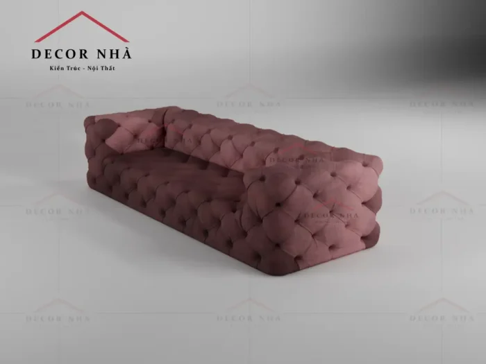 Ghế sofa bọc nỉ đa dạng màu sắc
