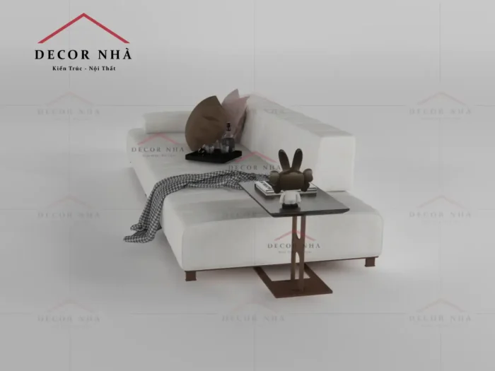 Ghế sofa kết hợp bàn trà