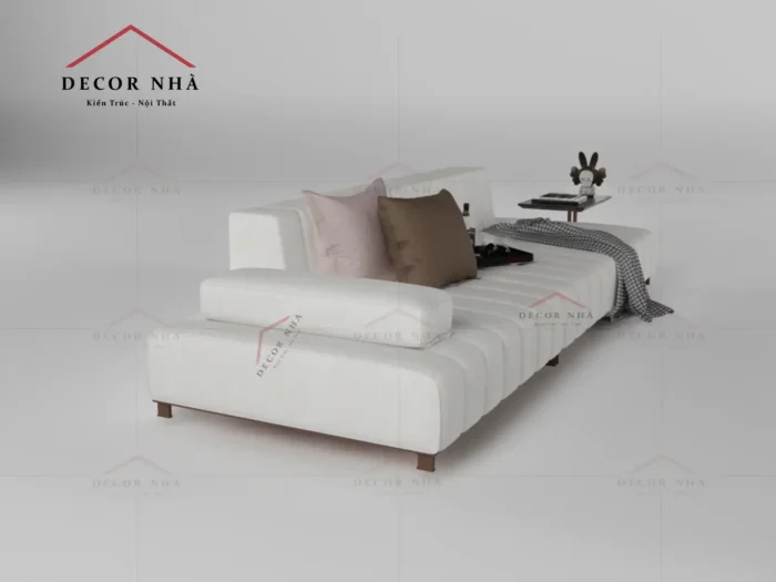 Ghế sofa kết hợp bàn trà
