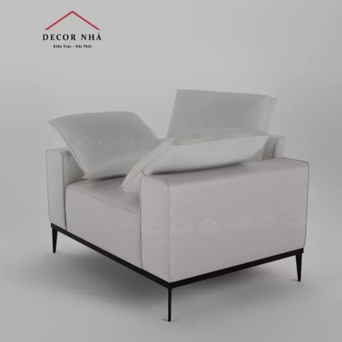 Ghế tựa chân sắt