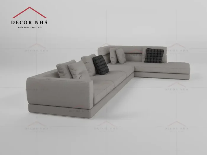 Ghế sofa vải mềm mại