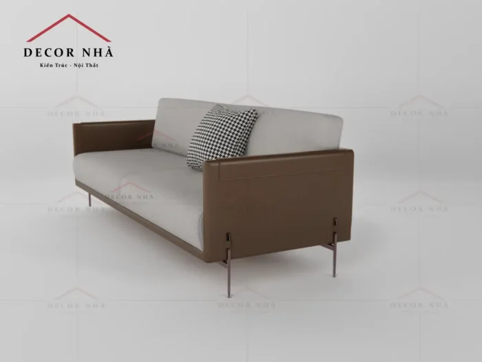 Sofa tiện nghi với kiểu dáng hiện đại
