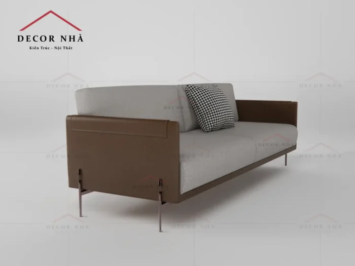 Sofa tiện nghi với kiểu dáng hiện đại