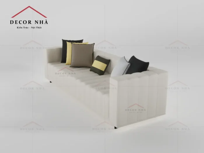 Sofa vải thiết kế độc đáo