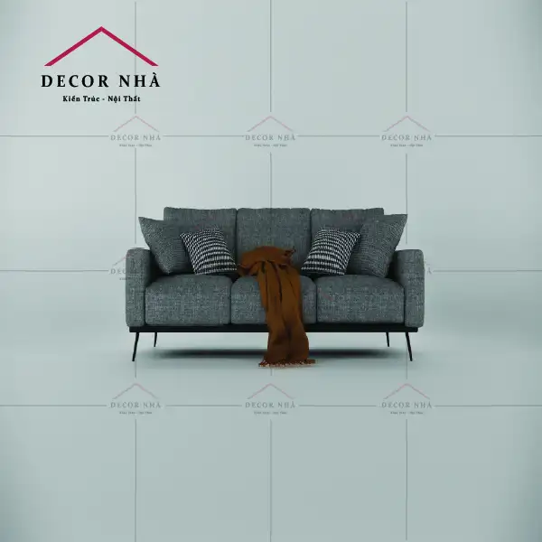 Sofa nhỏ gọn khung sắt chắn chắn