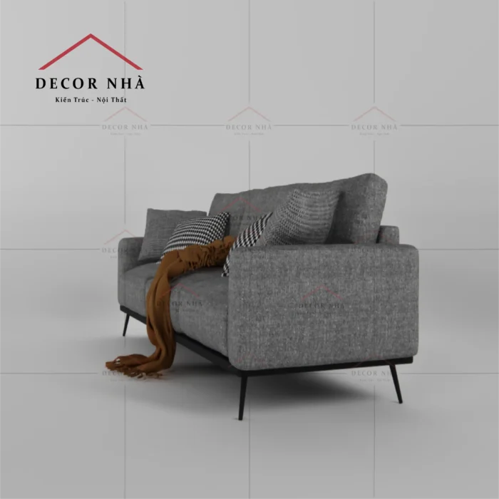 Sofa nhỏ gọn khung sắt chắn chắn